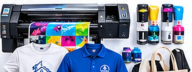 Imprimante grand format, encres, t-shirts et polos personnalisés de l’atelier
